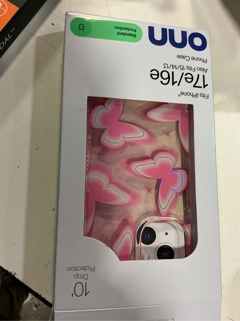 Condition photo showing Good Condition for onn retro butterfly phone case for iphone 16