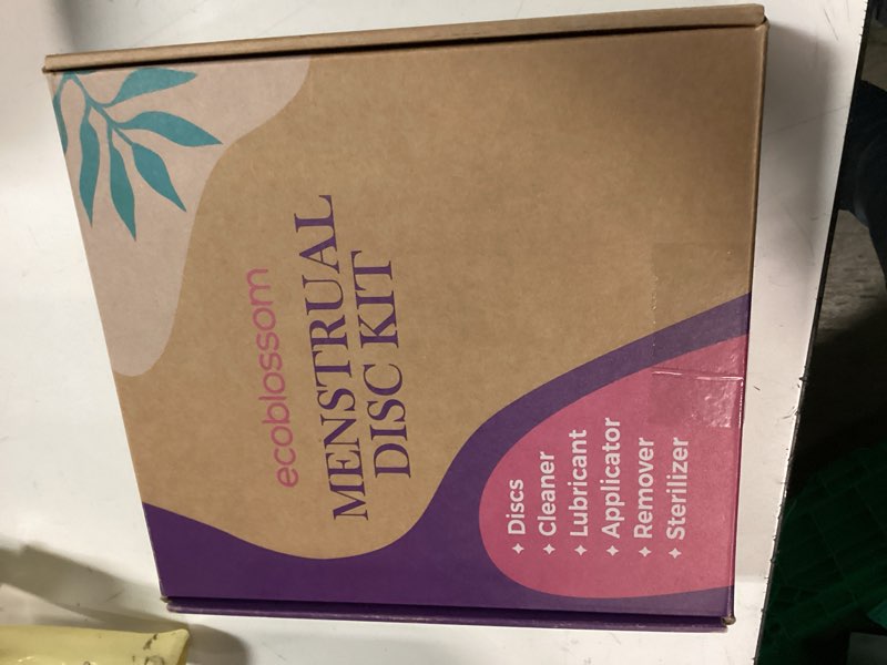 Condition photo showing New/Like New for Ecoblossom Reusable Menstrual Disc - Menstrual Cup - Soft Period Disc for Women Designed with Tab, Medical-Grade Silicone Period Cup [Disc Kit - S (Violet) & M (Magenta)]