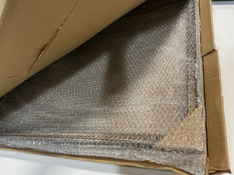 Condition photo showing As Is for imperial frames piccadilly collection 18x24" - single frame for 1/2" canvas, paper and panels, museum quality wooden antique frame, does not include glass or backing gold 18"x24" 1
