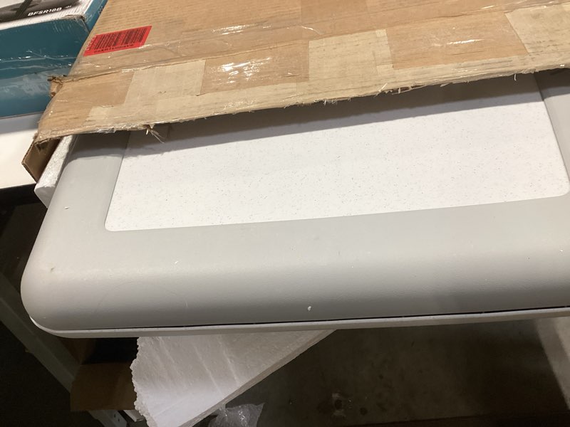 Condition photo showing Good Condition for koala kare surface-mounted horizontal baby changing station, model kb300-05 (white granite)