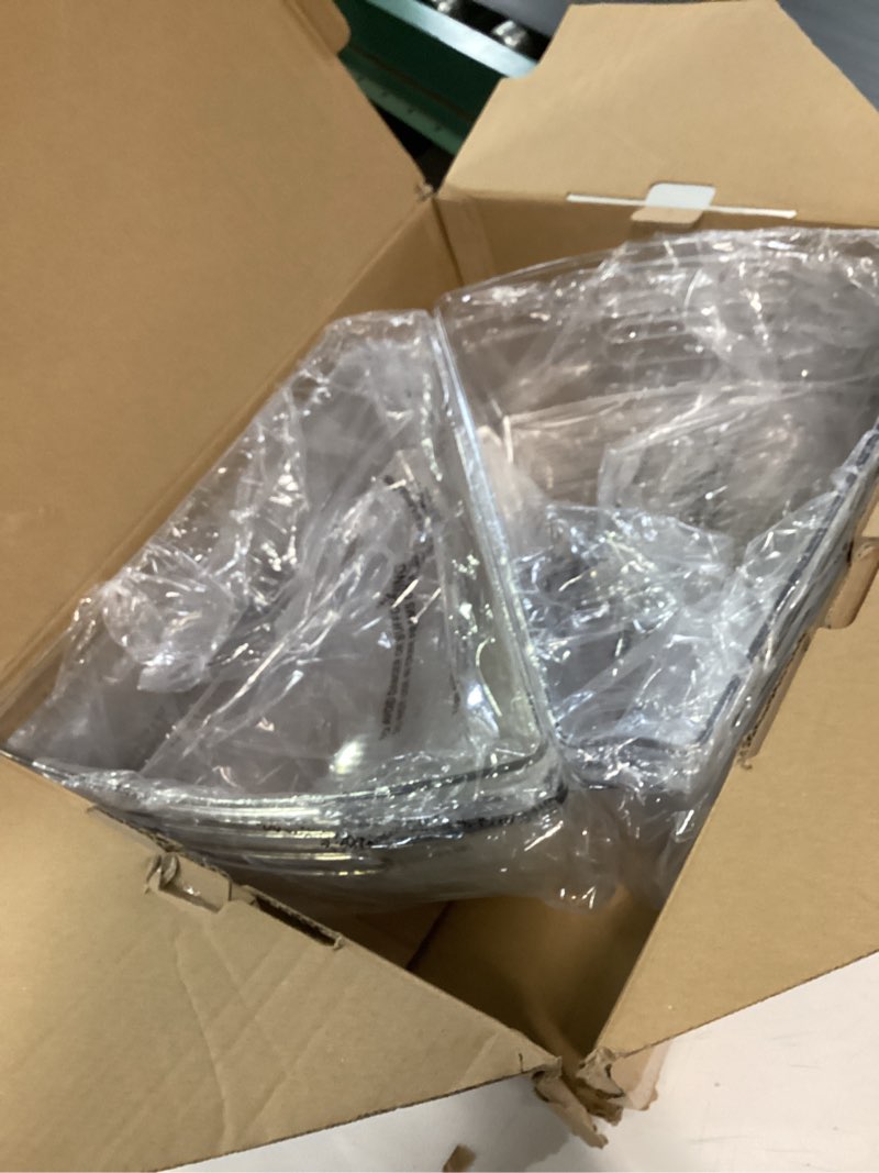 Condition photo showing Good Condition for Lazy Susan Cabinet Organizer Bins for 26"/ 28"/ 32" Diameter Corner Organizer, Plastic Cabinet Storage Bin, 1/8 Wedge - Food Safe, BPA Free, with Non-Slip Pads (for 32" Diameter, 6 Pack) For 32" Lazy Susan- 6 Pack