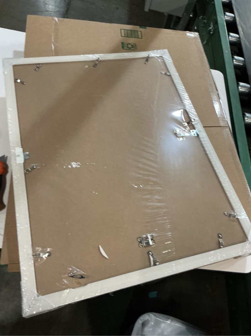 Condition photo showing Good Condition for TKYGU 18x24 Picture Frame with Real Glass set of 2, Vintage Frames - Antique Style Frames for Wall - Ornate Frame for Rustic Gold Office or Home Decor Display Family Friends Wedding Gift ps-Gold-2pcs 18x24in