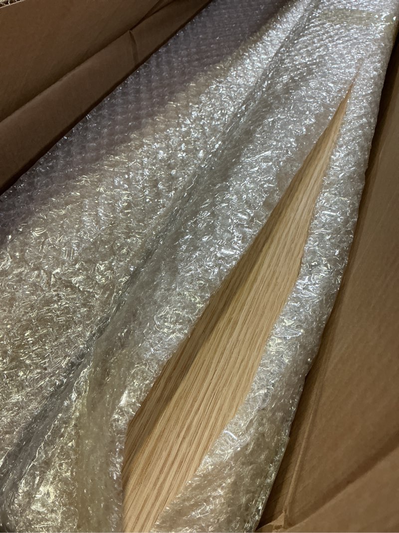 Condition photo showing Good Condition for 2pcs newel post red oak 3.5 x 47.2 inch premium hardwood staircase newel post balusters for staircase interior railing for stairs handrails 3.50 x 47.2“ 2