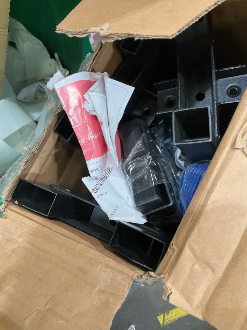 Condition photo showing New/Like New for 3 inch low queen bed frame heavy duty metal platform, no box spring needed, easy assembly mattress foundation, no noise, black queen 3 inch