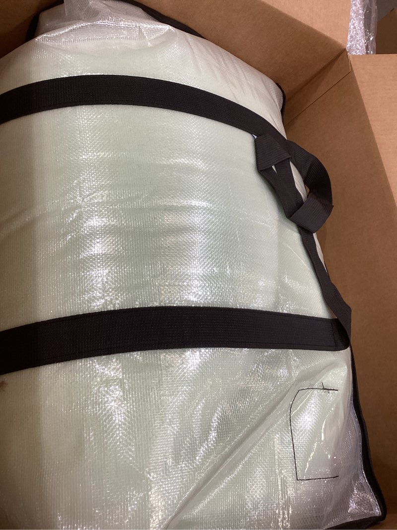 Condition photo showing Good Condition for ultra soft full size mattress topper - viscose made from bamboo pillow top mattress pad for back pain relief - naturally cooling for hot sleepers, green green full
