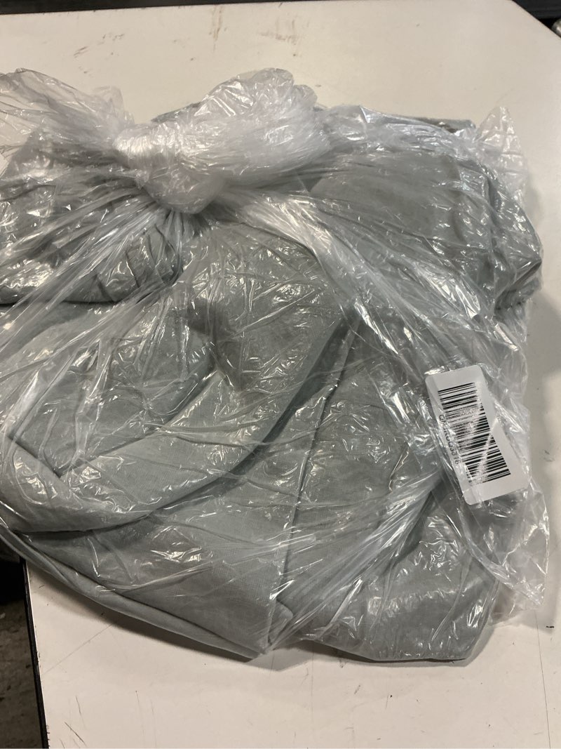 Condition photo showing Good Condition for european linen duvet cover set, full/queen, mist