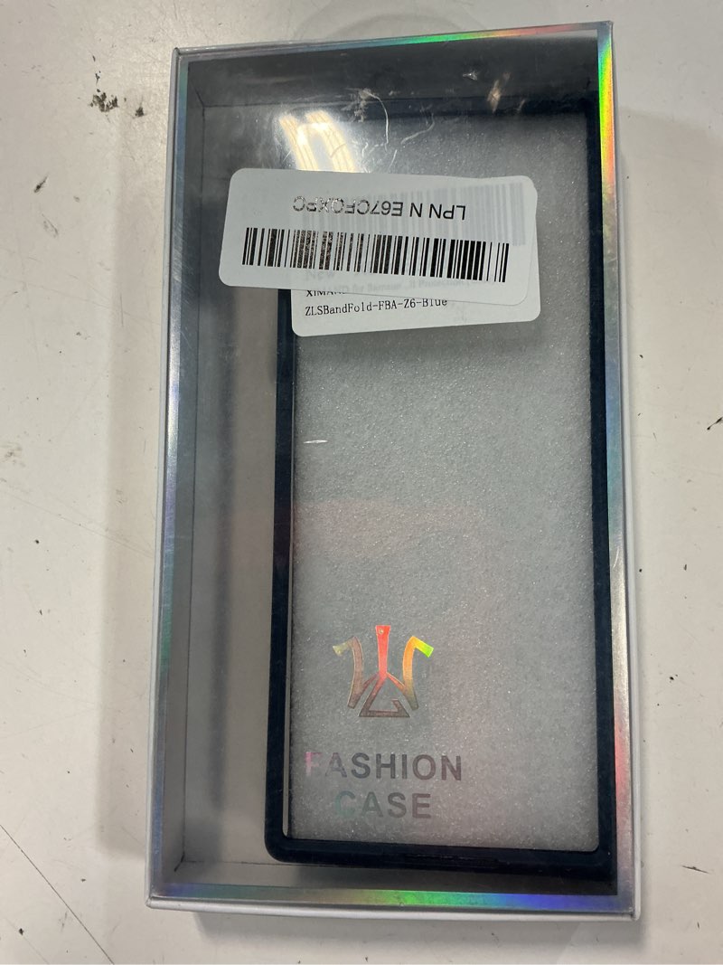 Condition photo showing Good Condition for for samsung galaxy z fold 6 protect case with wristband stand,bulit-in screen & lens protection shockproof full body drop fall protection.(blue) blue samsung galaxy z fold 6