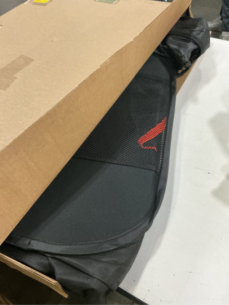 Condition photo showing As Is for Dog Playpen, Puppy Pet Playpens Indoor for Medium Dogs Tent Crates Cage Indoor/Outdoor, Portable Pop Up Dog Kennel Playpen with Carrying Case for Dogs/Cats/Rabbits, Black Black Medium