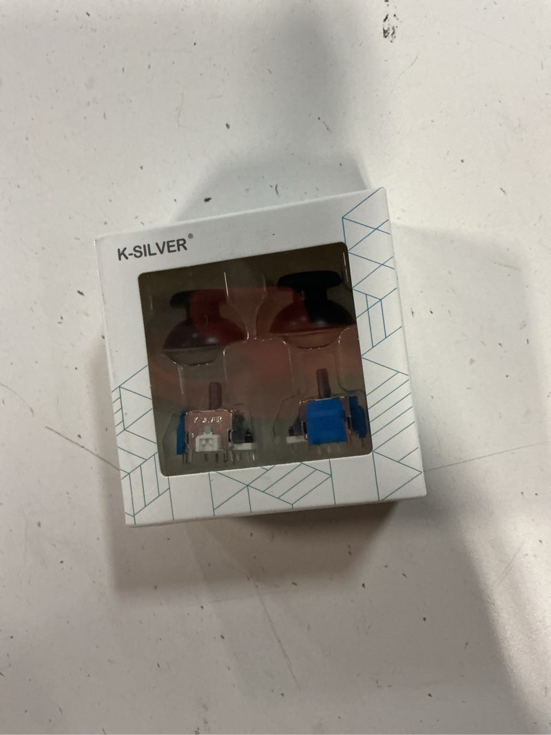 Condition photo showing New/Like New for k-silver tmr magnetic resistance joystick, high-precision magnetic gaming joystick module, 200?a low power, 5 million rotations, compatible with ps4, xbox x/s, ps5, switch controllers (js13 pro+ for ps5 dualsense edge)