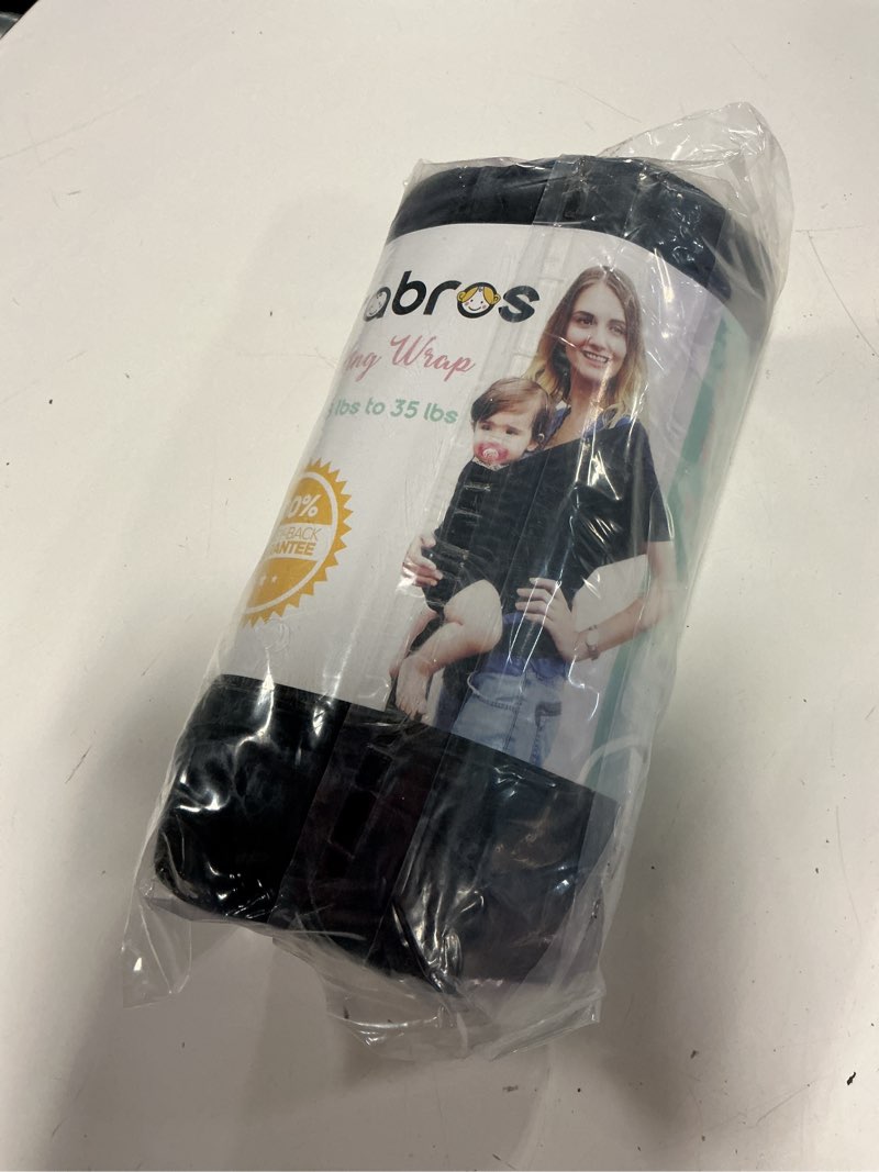 Condition photo showing New/Like New for acrabros baby wrap carrier,hands free baby carrier sling,lightweight,breathable,softness,perfect for newborn infants and babies shower gift,black