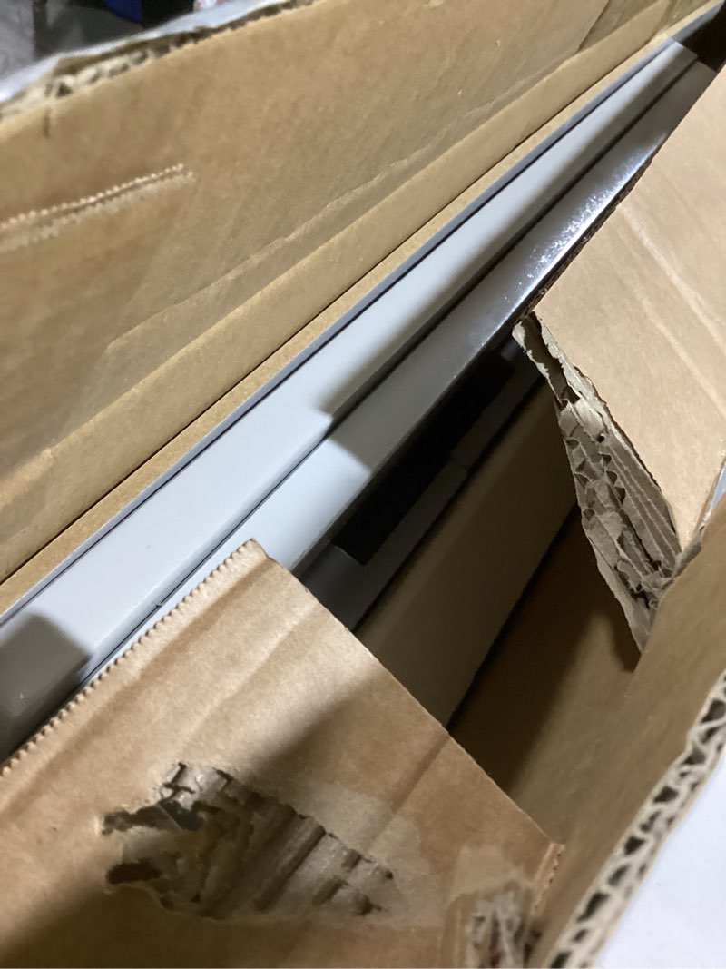 Condition photo showing Good Condition for Dream On Me Brookside Wooden Toddler Bed in Pebble Grey, Greenguard Gold & JPMA Certified, Kids Bed with Safety Rails, Low-to-Floor Design, Non-Toxic Pinewood Finish