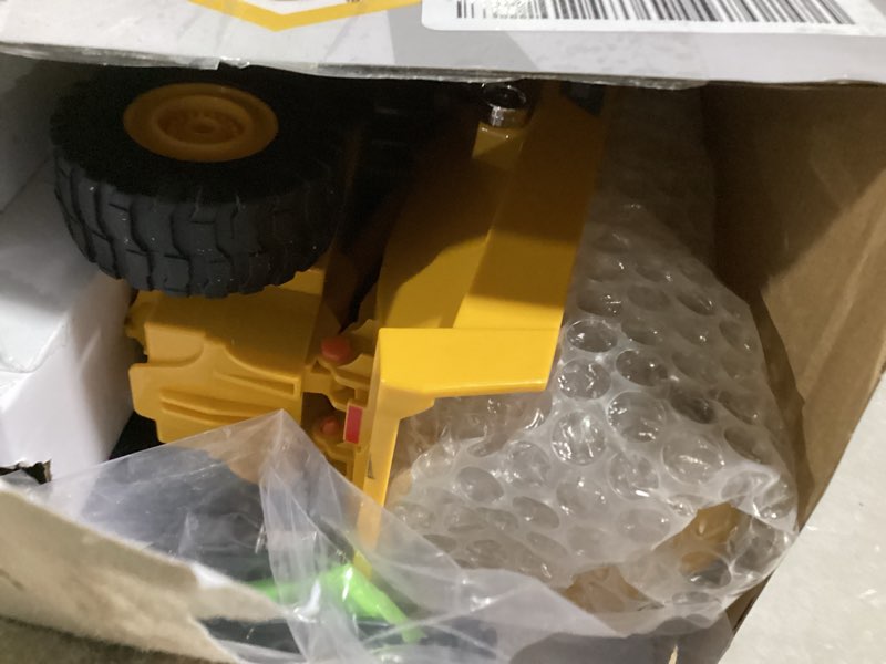 Condition photo showing Good Condition for DOUBLE E Volvo RC Dump Truck Toy for Kids, Articulated Hauler, Remote Control Construction Toys Vehicles with Lights, Birthday Gifts Ideas for Boys Age 6 7 8 9 10 Year Old and up