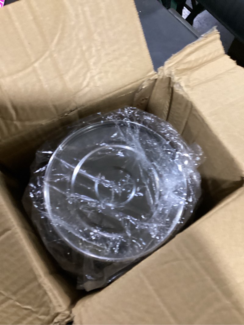Condition photo showing New/Like New for mumufy 10 pcs 3.3 qt / 3 l champagne ice buckets stainless steel ice bucket with handles,drink and wine chiller great for home bar club party supplies, chilling champagne and sparkling wine (silver) silver 10