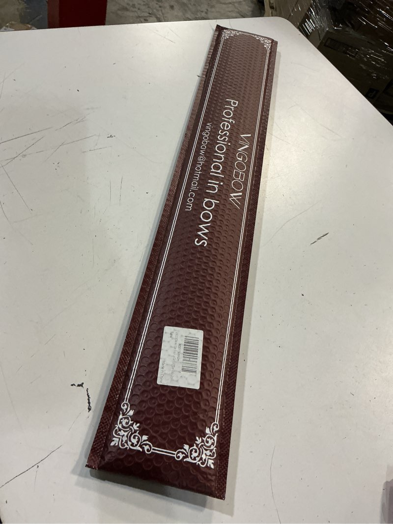 Condition photo showing New/Like New for 4/4 size black horsehair carbon fiber cello bow