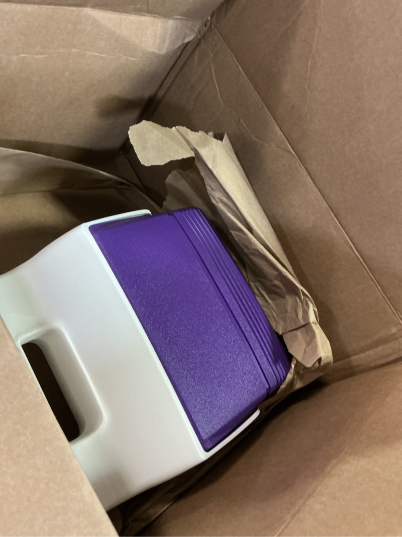 Condition photo showing Good Condition for igloo classic playmate coolers | insulated hard shell cooler chest purple 4 qt - 6 can