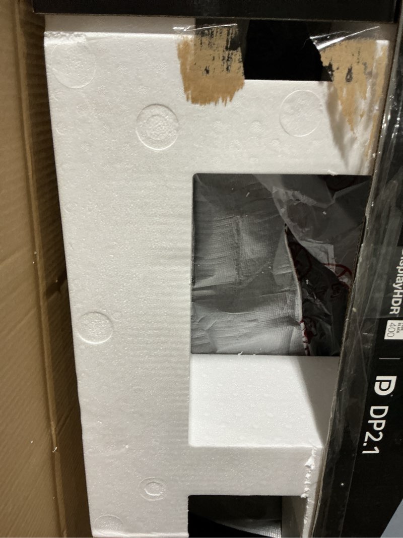 Condition photo showing As Is for doesn’t power on lg 45gx950a-b 45-inch ultragear 5k2k wuhd (5120 x 2160) oled curved gaming monitor, dual-mode, 165hz, 0.03ms, nvidia g-sync, amd freesync premium pro, hdr true black 400, usb type-c 90w, dp2.1 45 inch