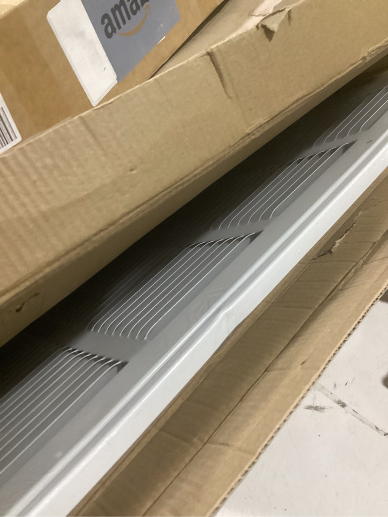 Condition photo showing Good Condition for 20x10 air return grille [duct opening size] return vent cover for wall or ceiling,steel return air grill removable face/door for 1 inch filters (20"wx10"h[duct opening])