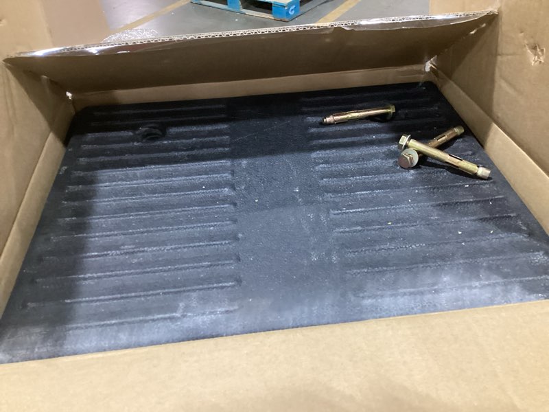 Condition photo showing Good Condition for 5" Threshold Ramps for Doorways 2pack, Wheelchair Ramp for Home Steps, Curb Ramp for Driveway for Shed, 7000 Lbs Load Capacity for Vehicle Motorcycle Wheelchairs Bikes Trolley Scooter 5''Height 2