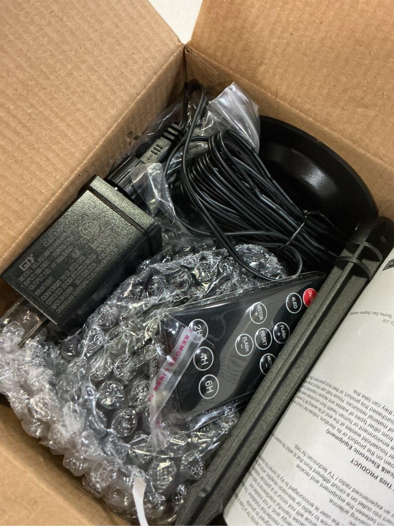 Condition photo showing New/Like New for Christmas Projector Lights Outdoor, 8 Images Mode Christmas Lights Projector with 96 Cartoons, Waterproof Holiday Projector with Remote Control and Timer for Christmas Decorations 12 Slides