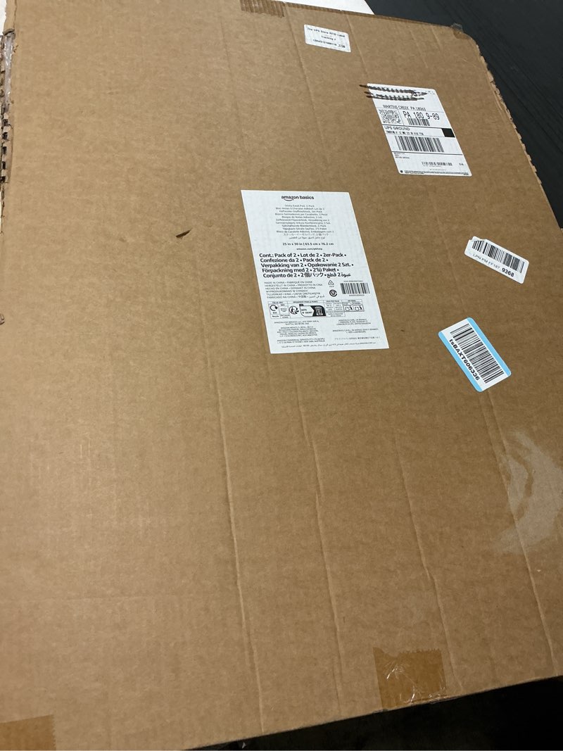 Condition photo showing New/Like New for Amazon Basics Sticky Easel Pads for Presentations, 25 x 30 Inch, White, 2 Count