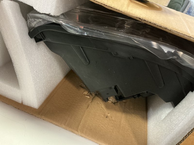 Condition photo showing New/Like New for Dasbecan OE Projector Halogen Headlights w/LED Signal DRL Compatible With Dodge Ram 1500 2500 3500 2013-2018 Left Driver Side Headlamp assembly Chrome Trim w/Bulbs Replaces#68324941AD CH2502290 Chrome Left