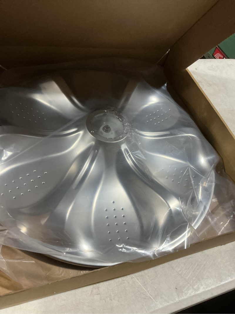 Condition photo showing Good Condition for AGZ72909711 Agitator Plate without Washer Pulsator Cap Compatible with lg Washer AGZ72909713 Washplate Pulsator Assembly Washer Parts Replacement Part Number: AGZ72909702, PS12588963