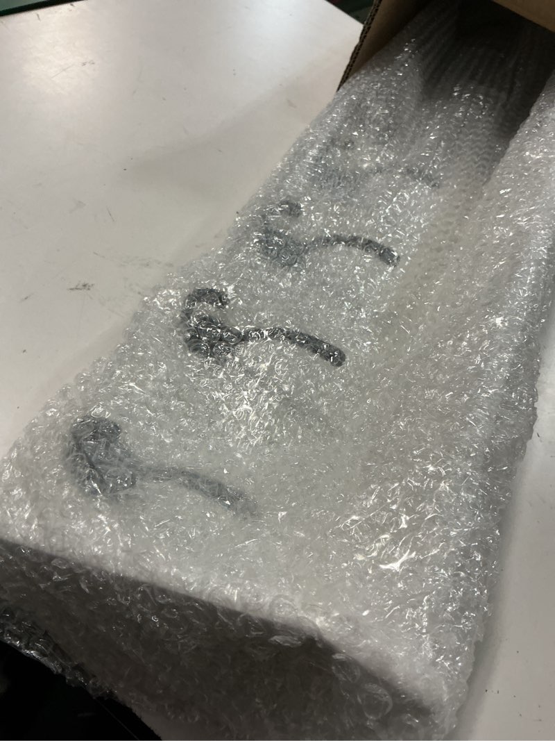 Condition photo showing New/Like New for DSEAP Heavy Duty Coat Rack Wall Mount with Hooks and Shelf, Ideal for Entryway, Mudroom, Kitchen, Bathroom - White & Black