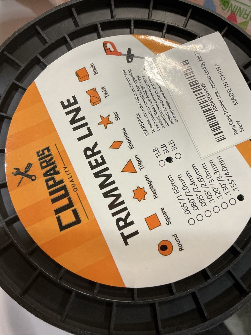 Condition photo showing Good Condition for parts camp trimmer line .155 inch heavy-duty string trimmer line 3lb trimmer cord by 288.7 foot 3.0 pounds