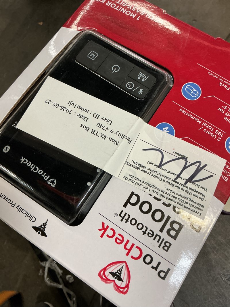 Condition photo showing Good Condition for procheck bluetooth upper arm blood pressure monitor for 2 users, stores 198 total results