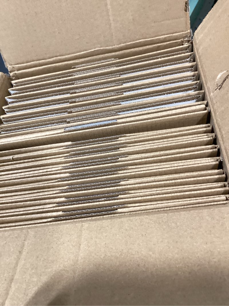 Condition photo showing Good Condition for WIFTREY 15 Pack 8X8X8 Small Shipping Boxes, White Corrugated Cardboard Box 8''x8''x8'' for Mailing Packing Shipping 8x8x8 White 15 Pack