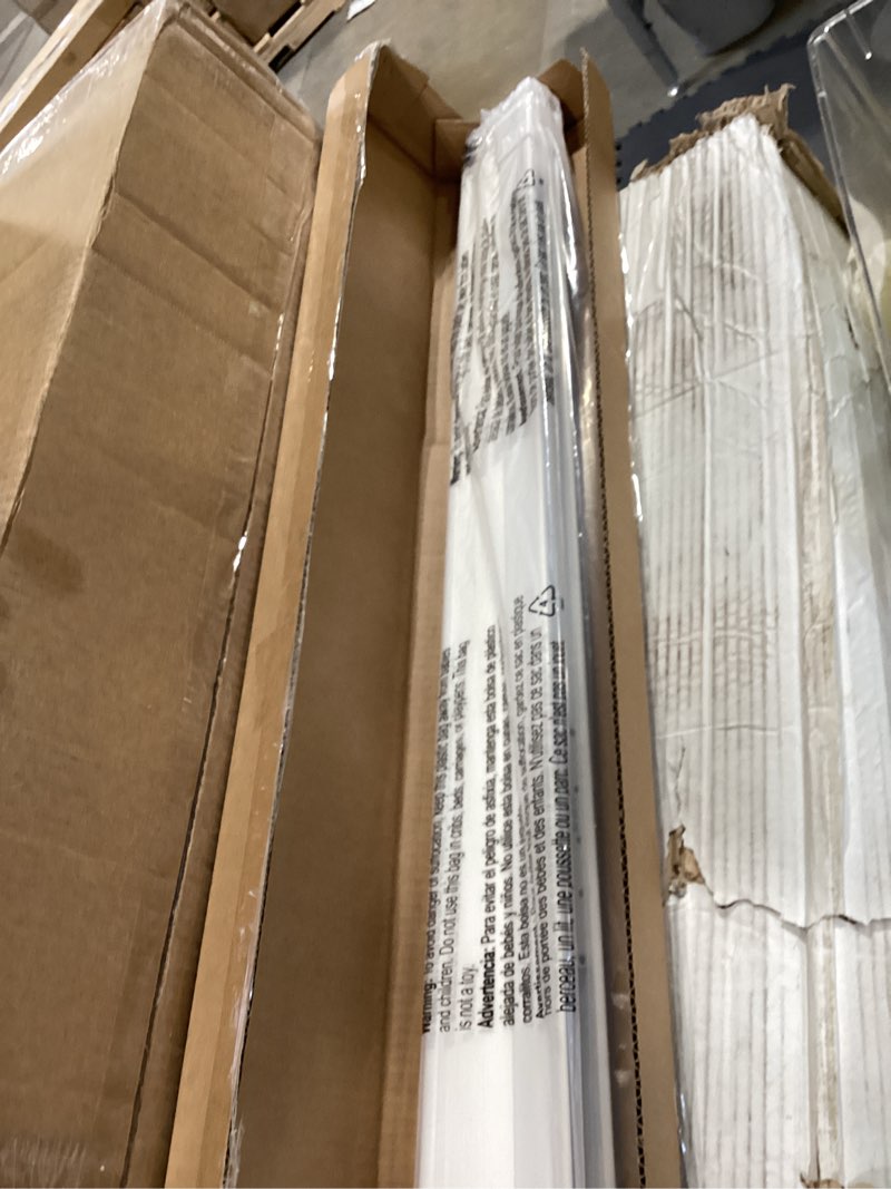 Condition photo showing Good Condition for lazblinds cordless cellular shades, no tools no drill light filtering honeycomb shades pleated blinds for windows, 39'' w x 72'' h, white light filtering-white 39'' w x 72'' h
