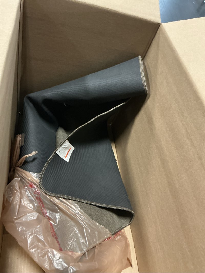 Condition photo showing Good Condition for lekeepgo ultra thin indoor door mat 24"x47", low-profile door mat indoor entrance, non slip rubber backing inside doormat washable welcome front entryway dirt trapper entry mat, brown brown 24"x47" solid