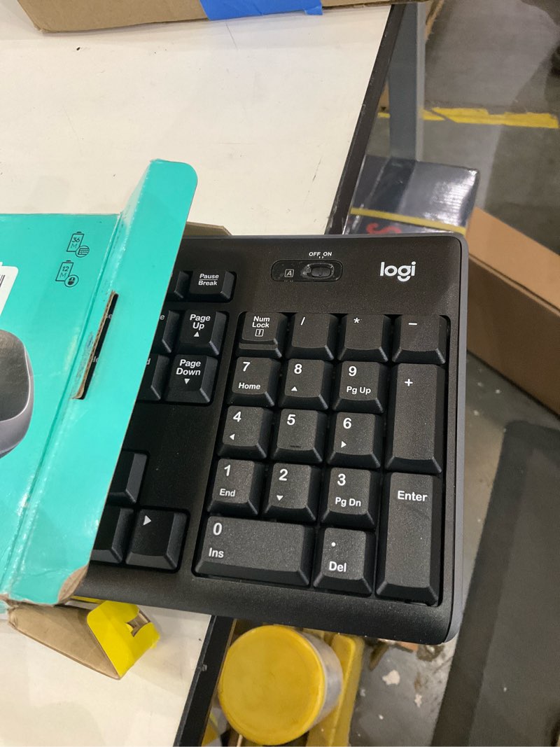 Condition photo showing Good Condition for Logitech MK270 Wireless Keyboard and Mouse Combo for Windows, 2.4 GHz, 8 Multimedia Keys, PC, Laptop, Wireless Keyboard Compact Mouse Combo - Black Black 1 Pack Combo