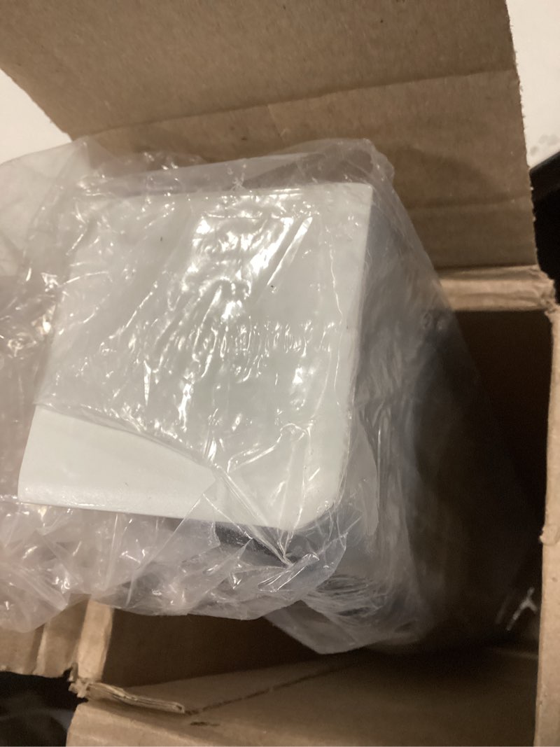 Condition photo showing As Is for Persilux Free-Stop Cordless 100% Blackout Roller Shades for Indoor Windows, Natural Woven Fabric UV Protection Privacy Thermal Insulated Roller Window Shades for Home, Bedroom, Cream 25" W x 72" H 25"W x 72"H Cream (100% Blackout)