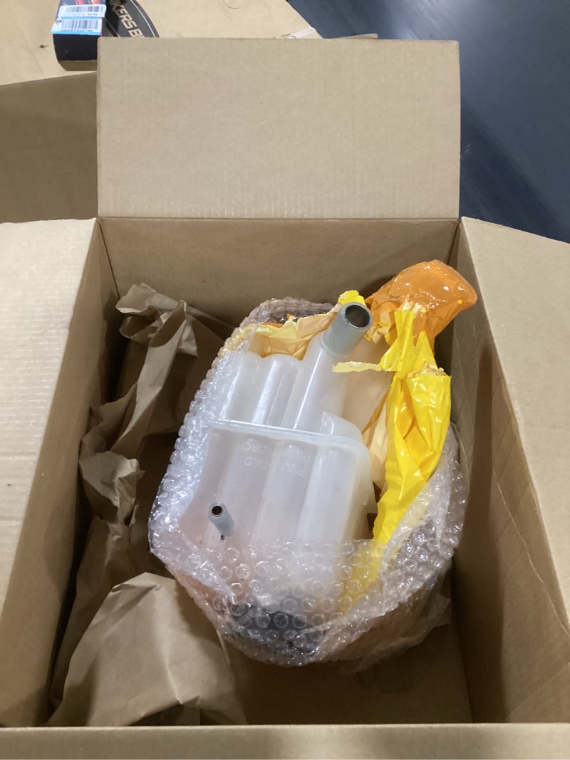 Condition photo showing As Is for (Similar to)Engine Coolant Overflow Recovery Reservoir Tank with Sensor & Cap 1999-2007 for Chevy Silverado 1500 HD Suburban Tahoe 2002-2006 for Cadillac Escalade for GMC Yukon Sierra Engine Coolant Reservoir CTR8020-FBA