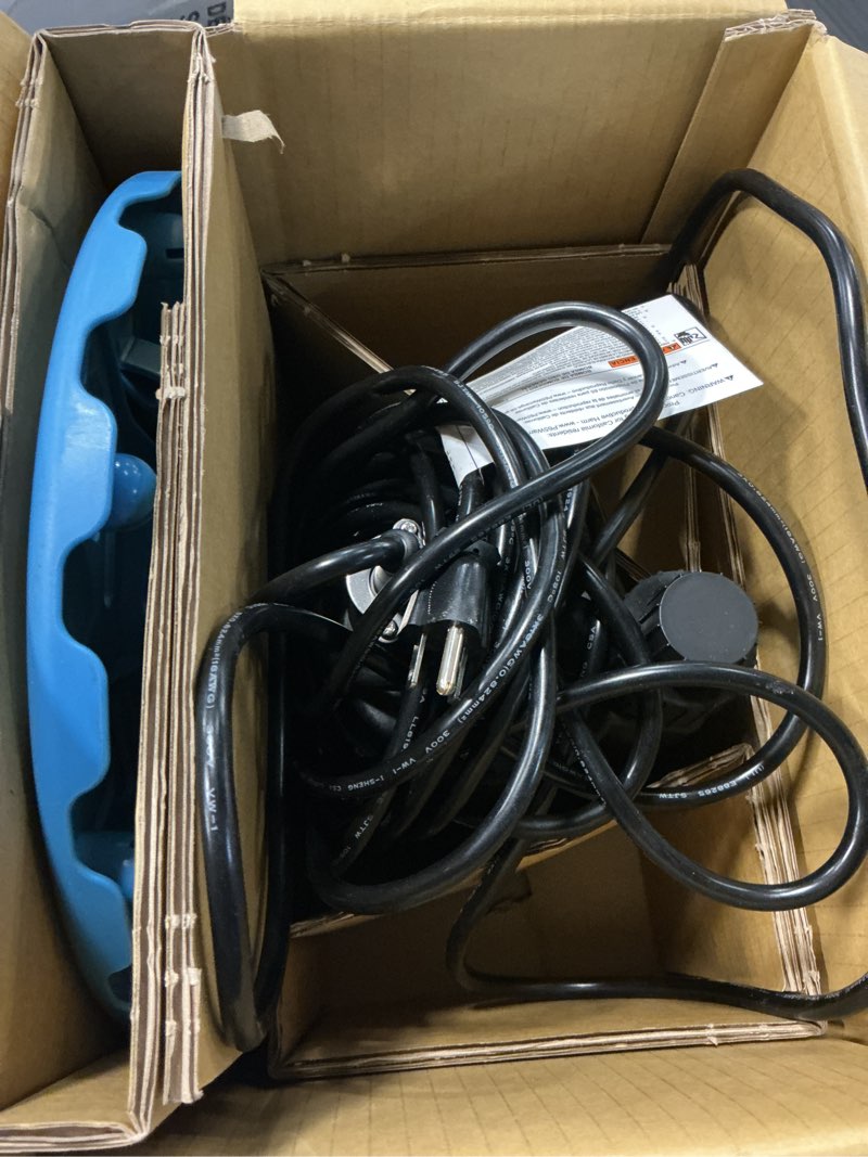Condition photo showing As Is for zoeller 2400 plug-in pool cover pump