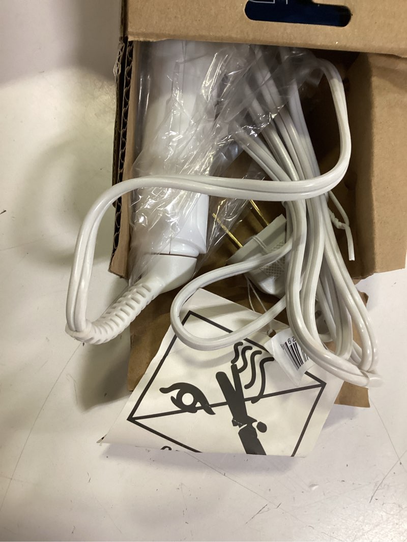 Condition photo showing Good Condition for conair double ceramic 1 ½-inch curling iron, 1 ½-inch barrel creates soft waves & curls, hair curler for use on medium & long hair, white/rose gold white/rose gold 1.5 inch