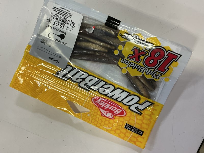Condition photo showing New/Like New for berkley powerbait minnow 15 pack