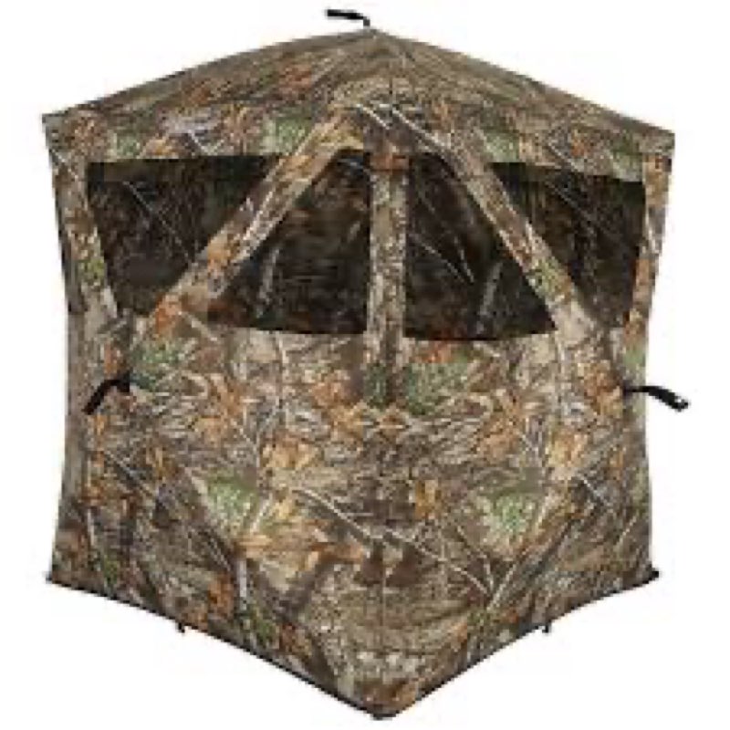 Ameristep Care Taker Ground Blind, Hubstyle Blind in Realtree Edge (Renewed)