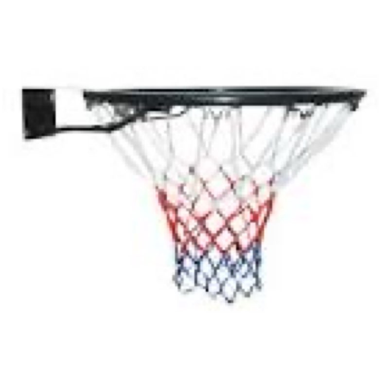 vevor basketball rim, wall door mounted basketball hoop, heavy duty q235 basketball flex rim goal replacement with net and double spring, standard 18" indoor outdoor hanging hoop for kids adults