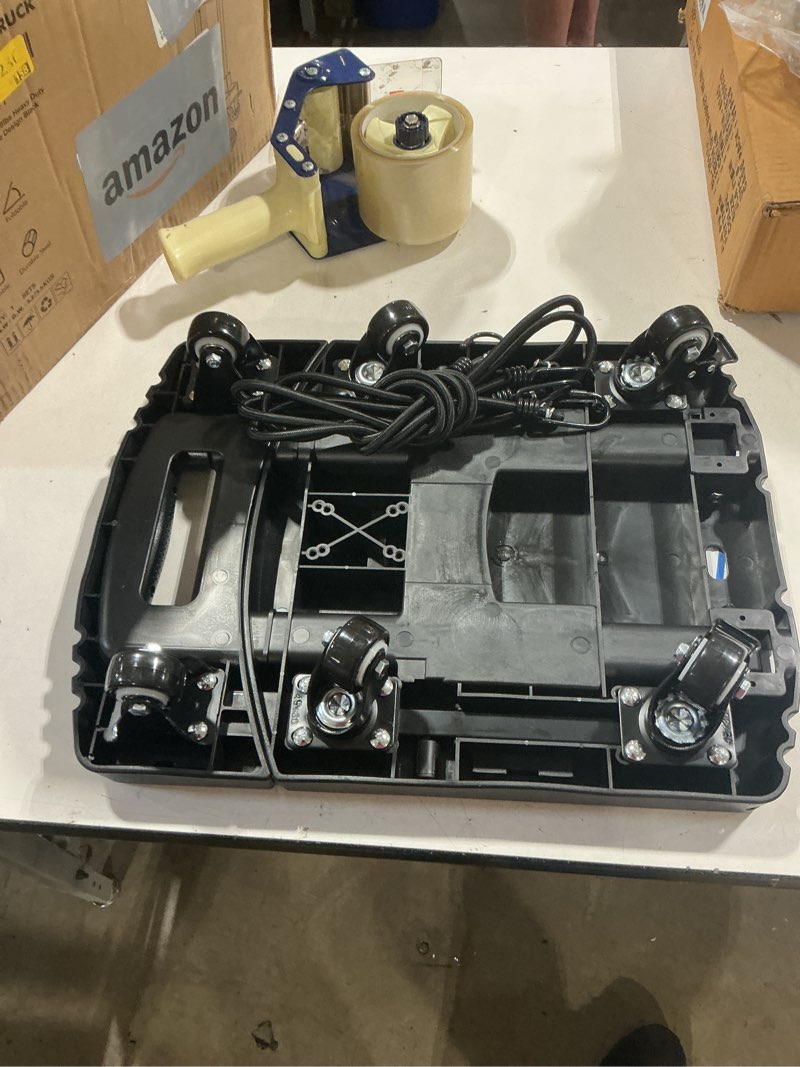 Condition photo showing Good Condition for voipvvii folding hand truck 500lbs, portable heavy duty dolly cart, 6 wheels collapsible luggage cart with 2 elastic ropes - compact trolley cart for easy moving - ideal hand cart for travel and more