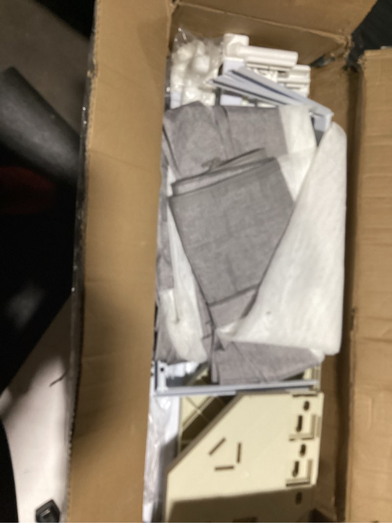 Condition photo showing Good Condition for As is 3-Piece King Size Bed Rail for Toddlers - Adjustable Baby Bed Rail Guard, Kids Safety Bed Rail for King Size Bed (78.7\"x78.7\"x74.8\"-Grey) Grey 3-Piece King Size (78.7\" x 78.7\" x 74.8\")