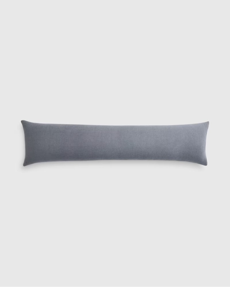 european linen oversized lumbar pillow cover 12”x48” 