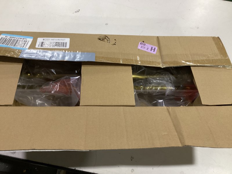 Condition photo showing Good Condition for zago 24 inch led indoor linear wall sconces set of two, 3cct switchable, brushed golden, hardwired and wall mounted, dimmable for living room, hallway, bedroom, 120-277v, 14w, 900lm, etl certified