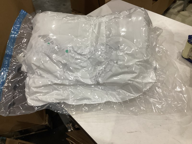 Condition photo showing Good Condition for similar)))amazon basics white down alternative comforter and duvet insert with corner tabs, machine washable, full/queen, all-season full/queen all-season
