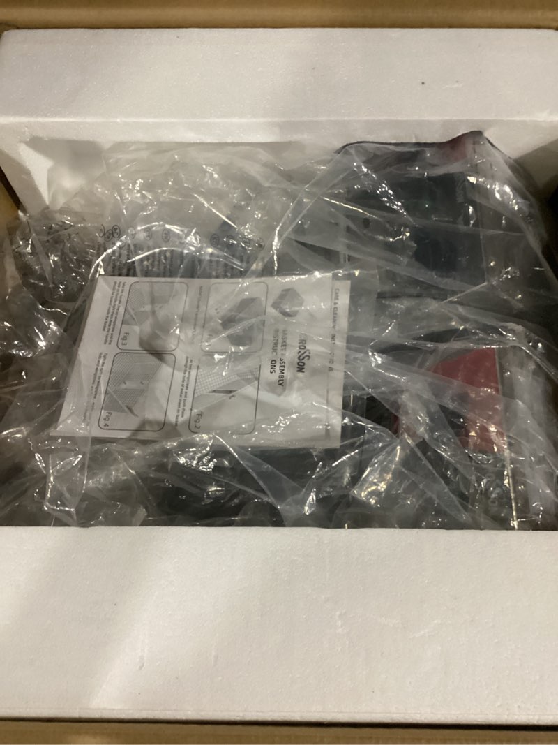 Condition photo showing New/Like New for CROSSON 20Lbs Dual Tank Electric Deep Fryer with Rotary fryer head,30 Minitues Timer,Removable 304 SS Oil Tank with Handle,9L Countertop Deep Fryer for Home Use