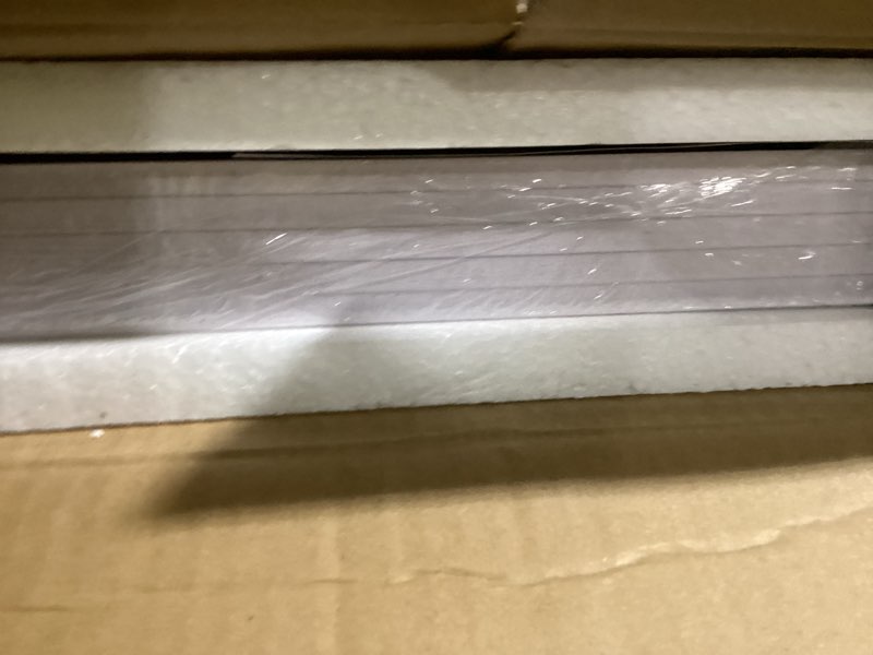 Condition photo showing Good Condition for wire rack covers for shelves, 40*12 inch wires shelf cover, shelfs covers for wire shelving, easy to cut install wires shelf 0.31-inch thick moisture durable shelfs liner for kitchen, pantry white white 40w x 12d