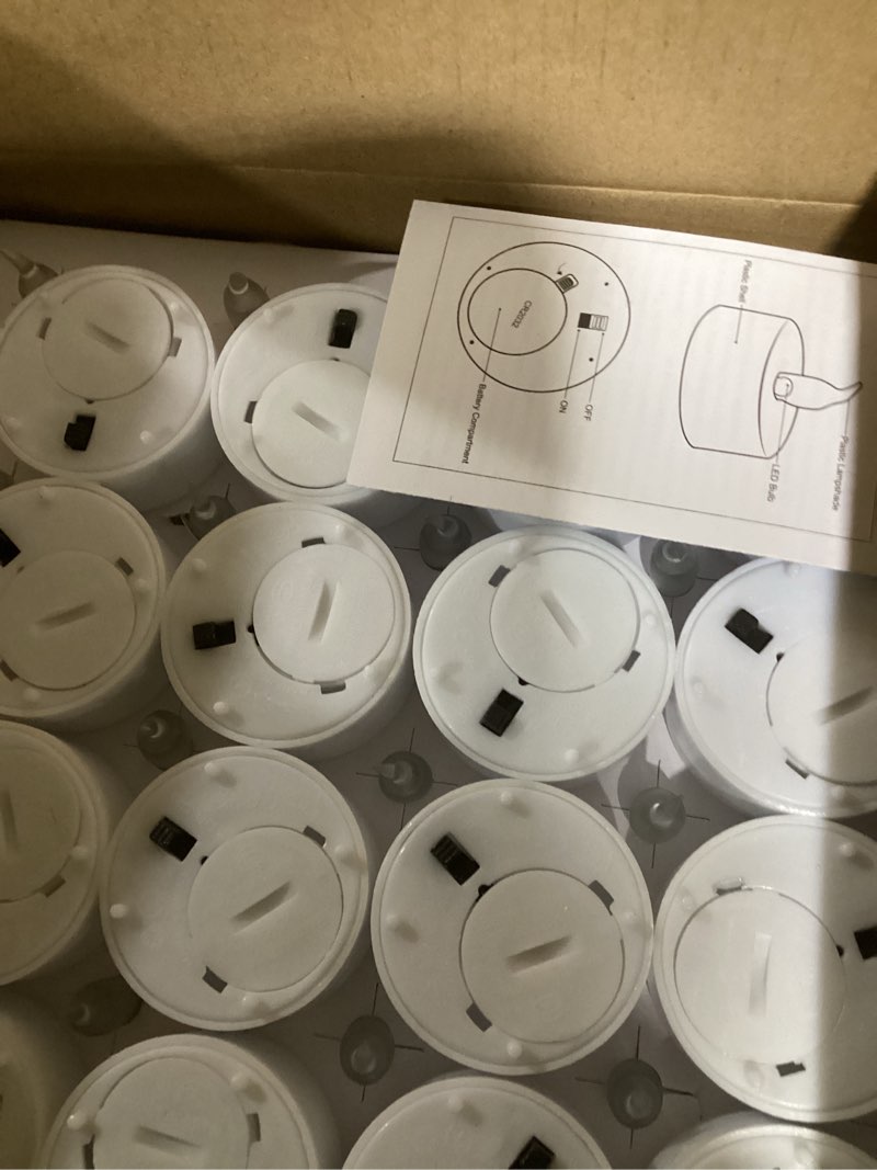 Led tealights,50 Pack Flameless Candles Lights Realistic Flickering Battery Operated Led Tea Lights Candles for Christmas,Wedding, Birthday, Halloween Gifts Home Decoration in Cool White Cool White-50