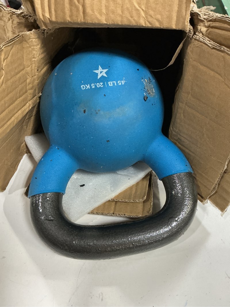 Condition photo showing As Is for yes4all neoprene coated/adjustable kettlebell & kettlebell sets - hand weights for home gym & dumbbell weight set training