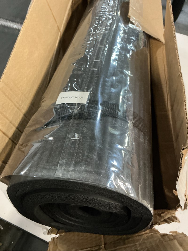 Condition photo showing Good Condition for Fitvids All Purpose 1/2-Inch Extra Thick High Density Anti-Tear Exercise Yoga Mat and Knee Pad with Carrying Strap, Multiple Colors Black